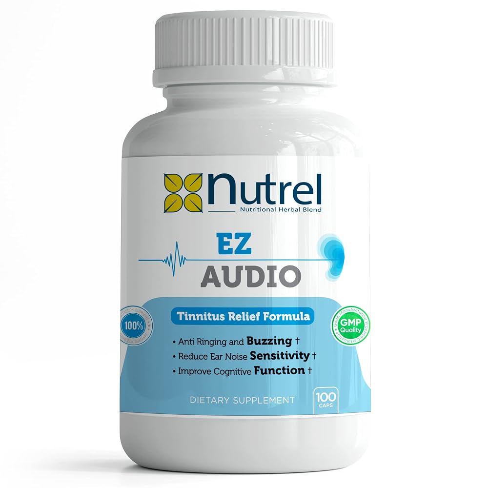 Nutrel Ez Audio Tinnitus Support - 100 Capsules - image 4