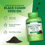 Nature's Truth Black Seed Oil 2000mg - 120 Softgels - image 5