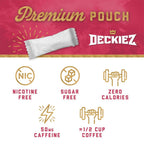 Deckiez Energy Pouches Sugar Free Caffeine 50mg - 100 Count - image 3
