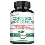 Satoomi - Cortisol Supplement & Magnesium Glycinate - 60 90 150