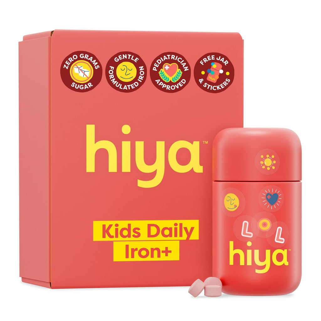 HIYA Iron Supplement for Kids Chewable - 30 Tablets