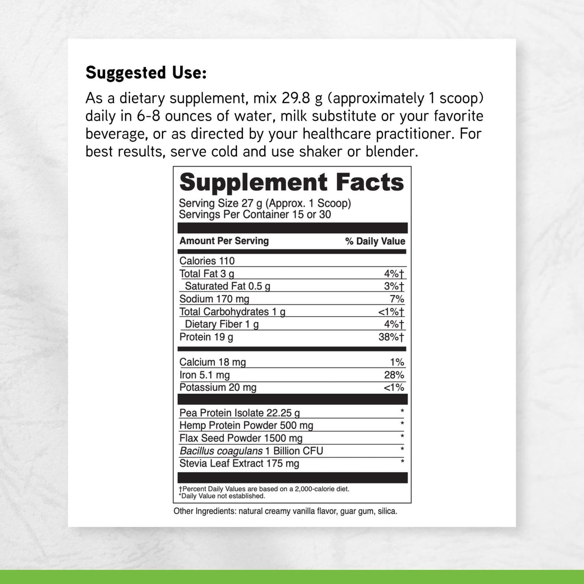 DAVINCI Labs Vegan Protein