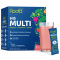 Root'd Multivitamin Powder with 3X Electrolytes for Men - 24 Vitamins