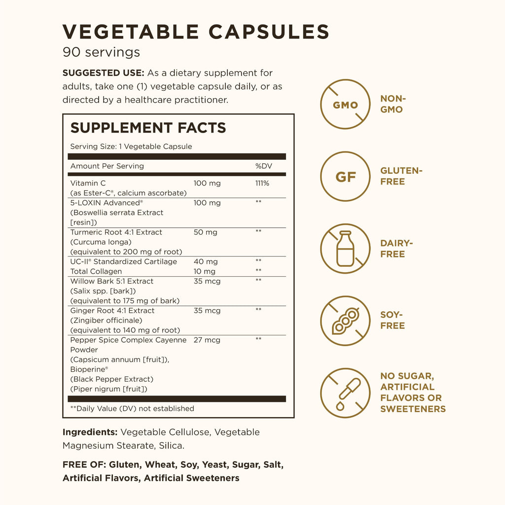 Solgar No. 7 Joint Support Complex - 90 Capsules - image 3