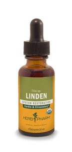 Herb Pharm Linden Liquid Extract for Cardiovascular Support - 1 Fl Oz