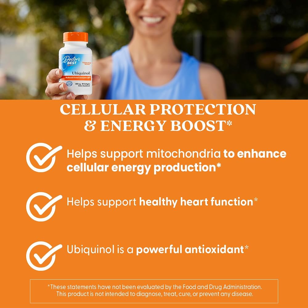 Doctor's Best Ubiquinol Featuring kaneka qh- 200 Mg - image 6