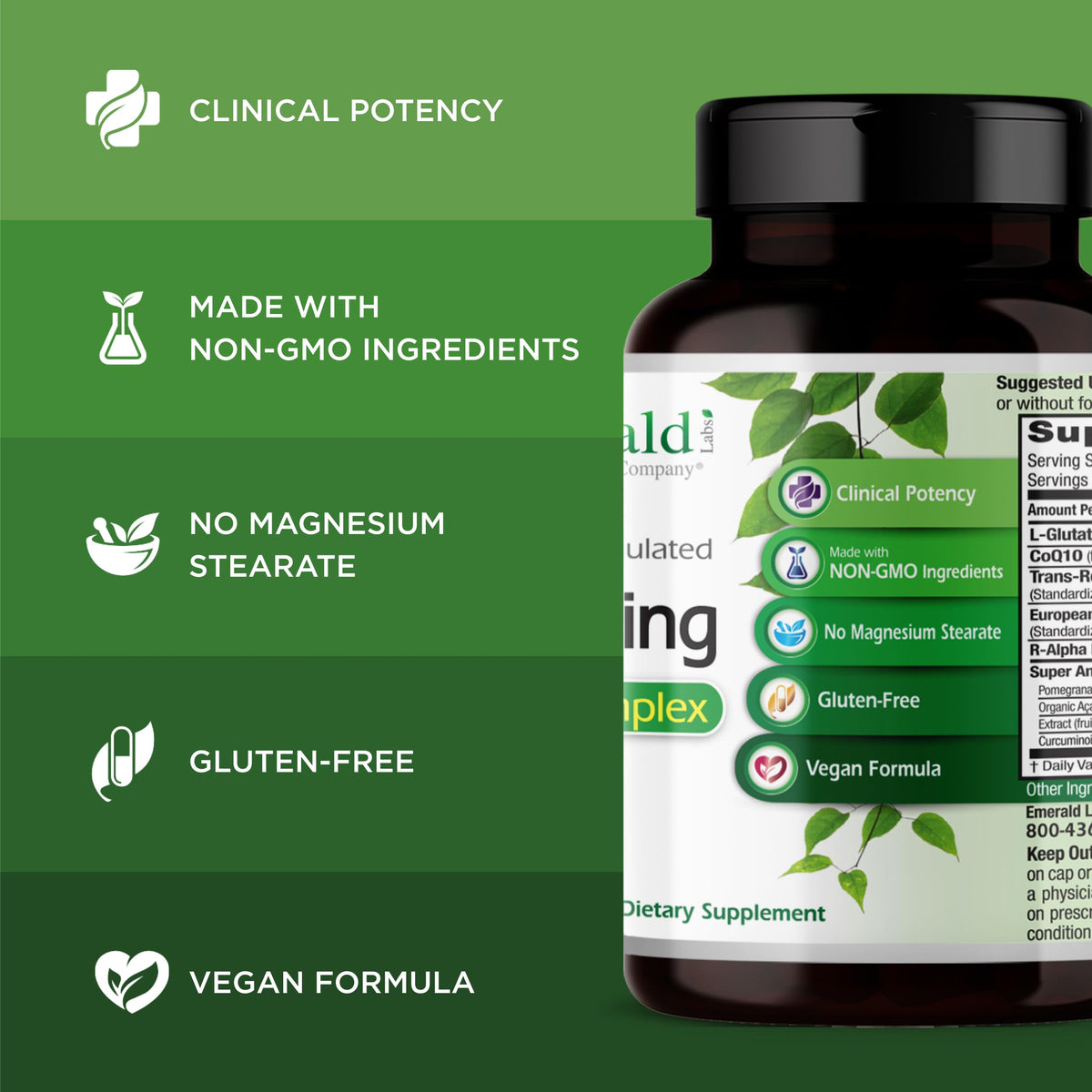 Emerald Laboratories Anti-Aging Cellular Complex - 60 Capsules - image 4