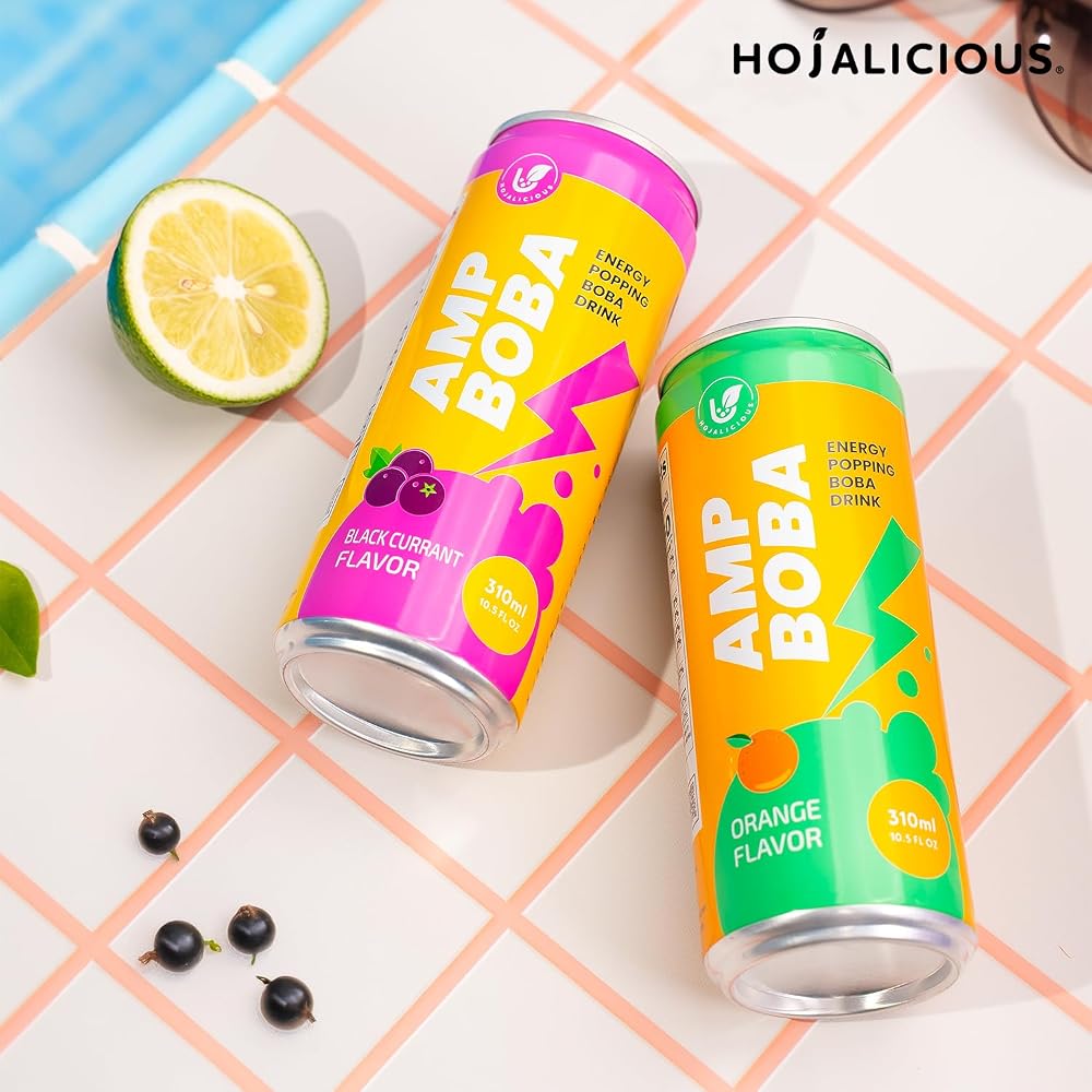 Hojalicious - AMPBOBA Energy Popping Boba Drink