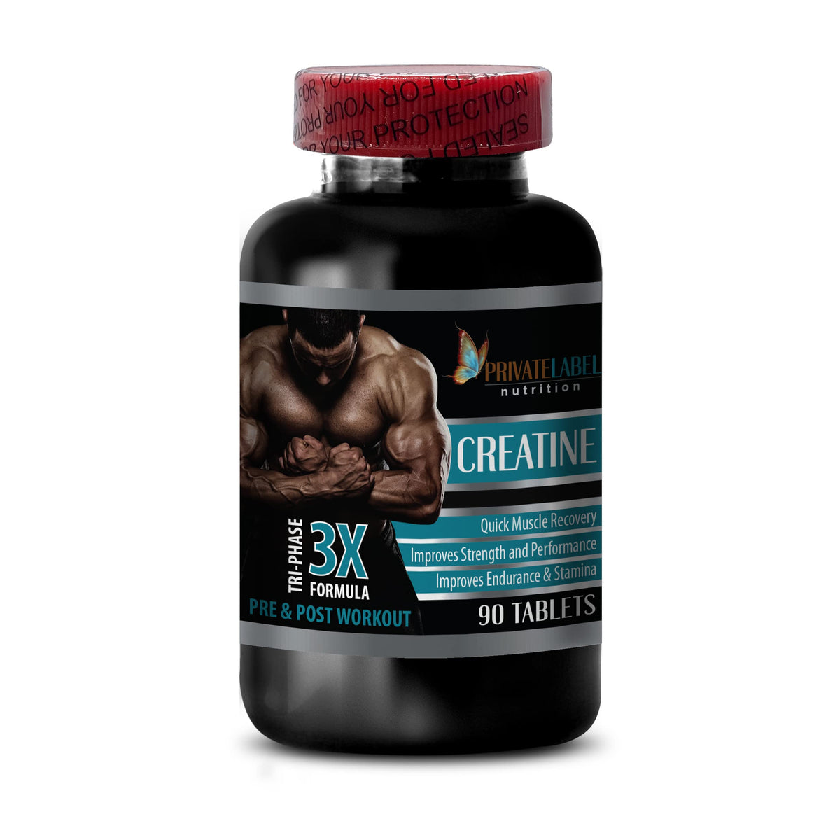 Private Label Muscle Alive Creatine Tri-Phase - 180 Tablets - image 2