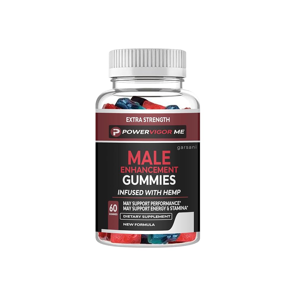 Garsani Power Vigor Me Hemp Male Gummies - 60 Gummies