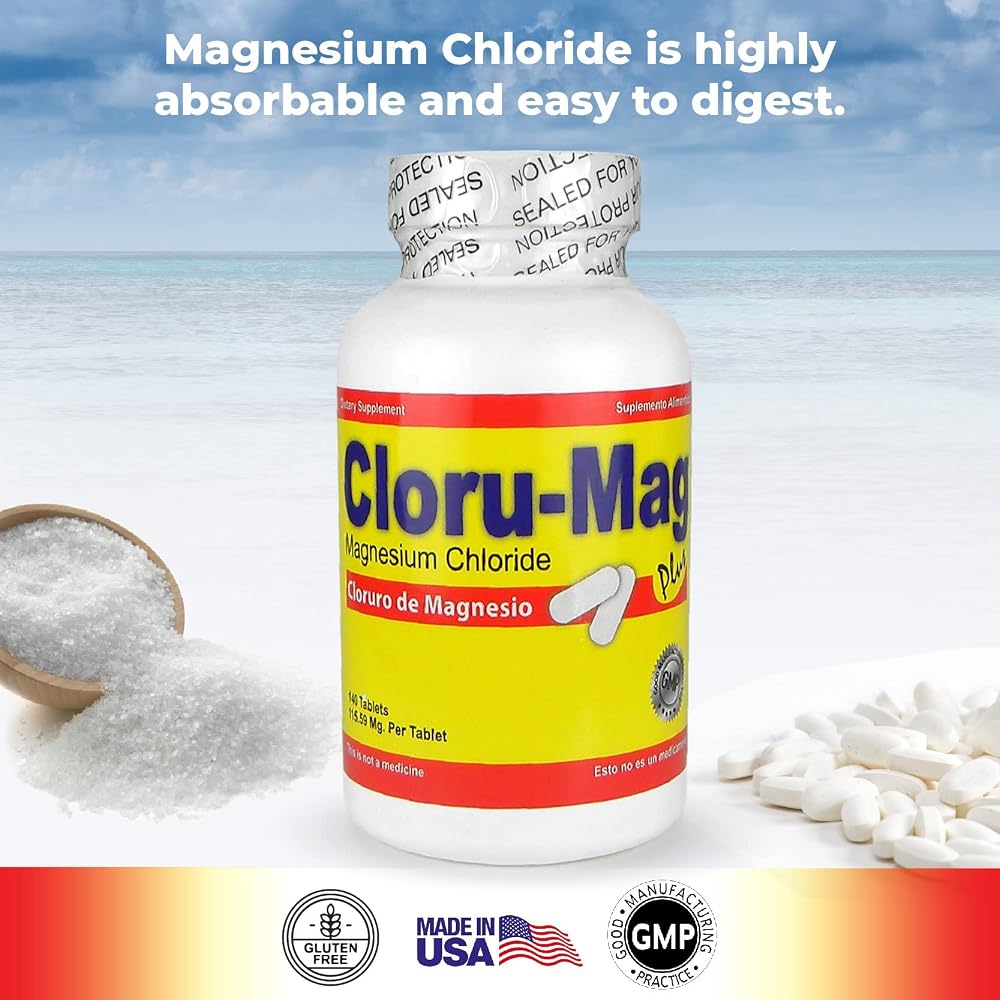 Cloru-Mag Plus Magnesium Chloride - 140 Tablets - image 5