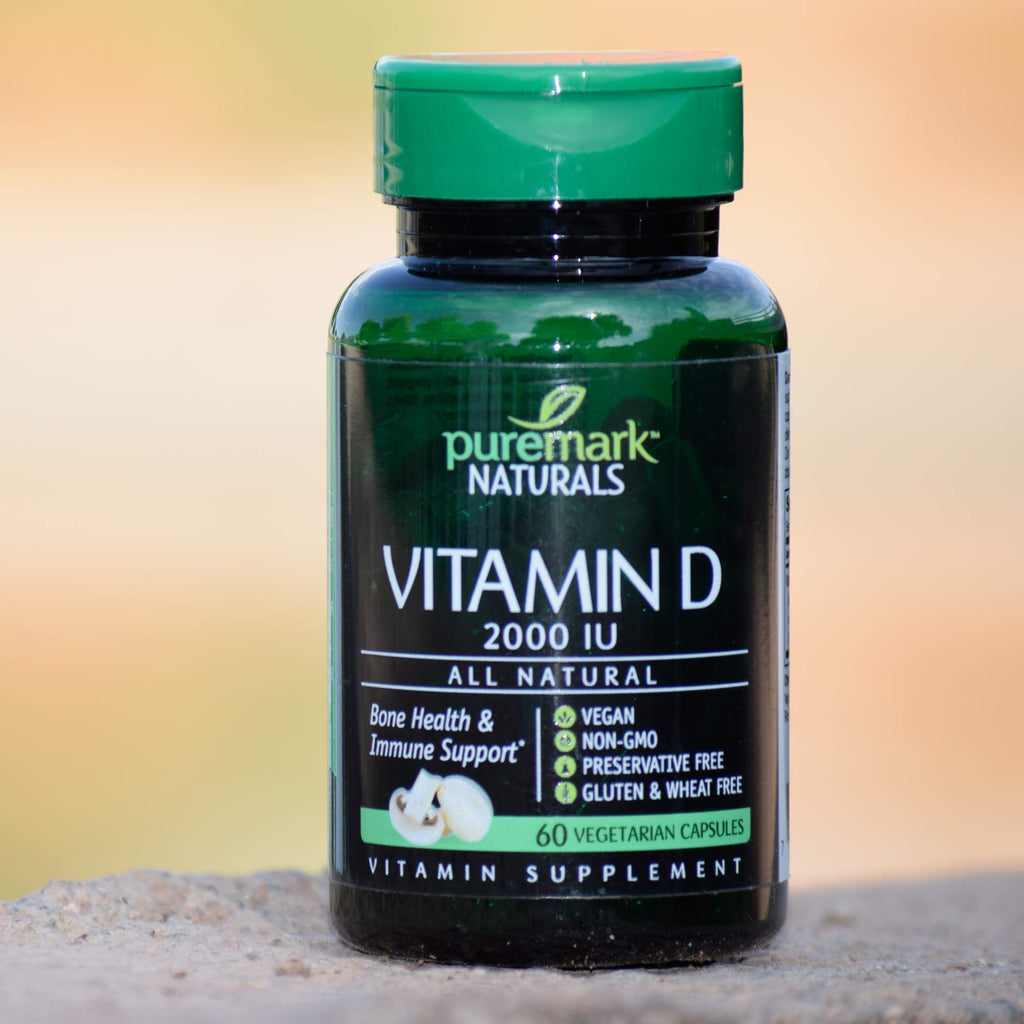 Puremark Vitamin D 2000 IU Vegetarian Capsules - 60 Count - image 5