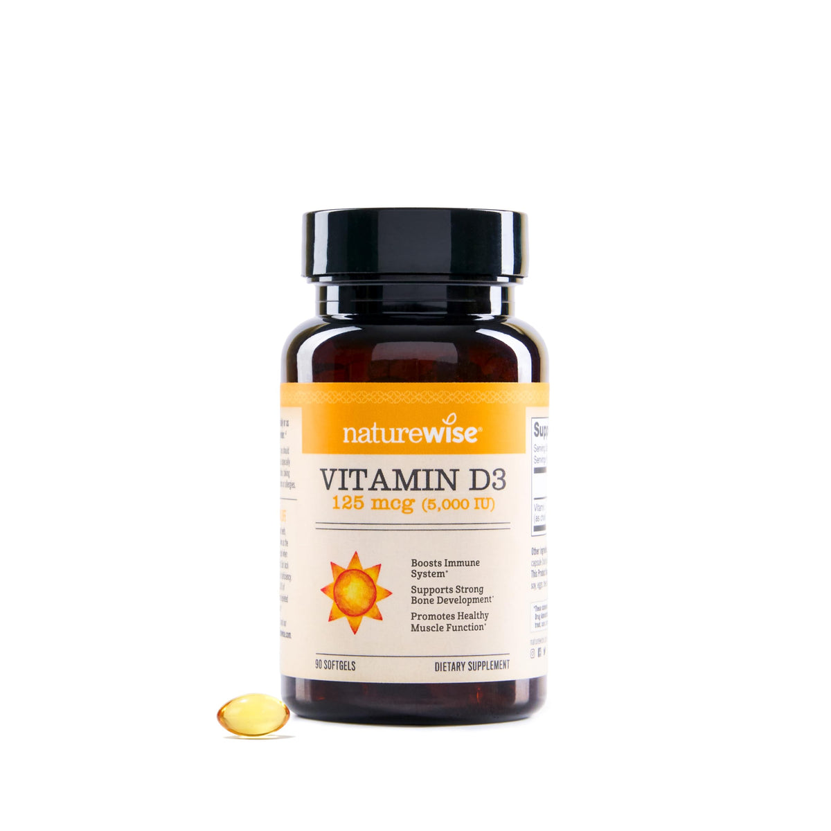 NatureWise Vitamin D3 Supplement, Immune Support