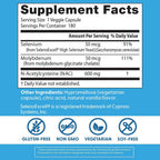 Doctor's Best NAC Detox Regulators Supplement - 180 Vegetarian Capsules - image 3