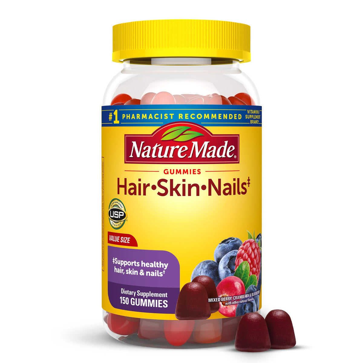 Nature Made Hair Skin and Nails with Biotin 2500 mcg