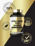 Carlyle Nitric Oxide Supplement 3000mg - 120 Capsules - image 6