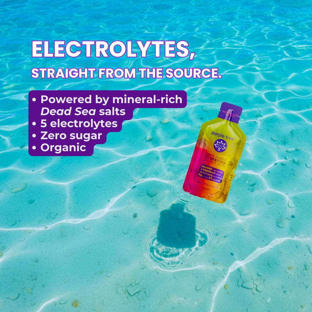Purple Tree Organic Electrolyte Hydration Packets Zero Sugar - 15 Sticks - image 5