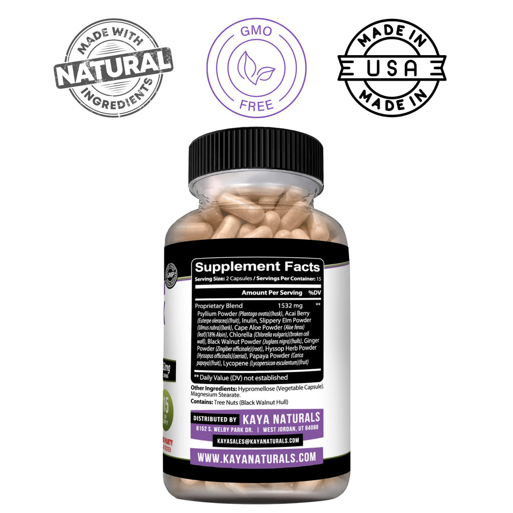 Kaya Naturals - Max Detox - 100% Natural