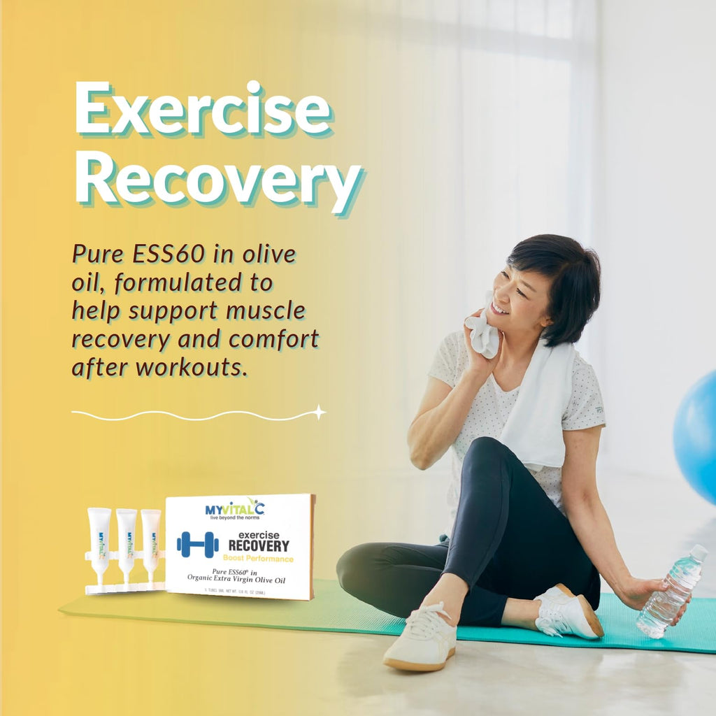 MyVitalC ESS60 in Organic Olive Oil Exercise Recovery - 30 Tubes - image 2