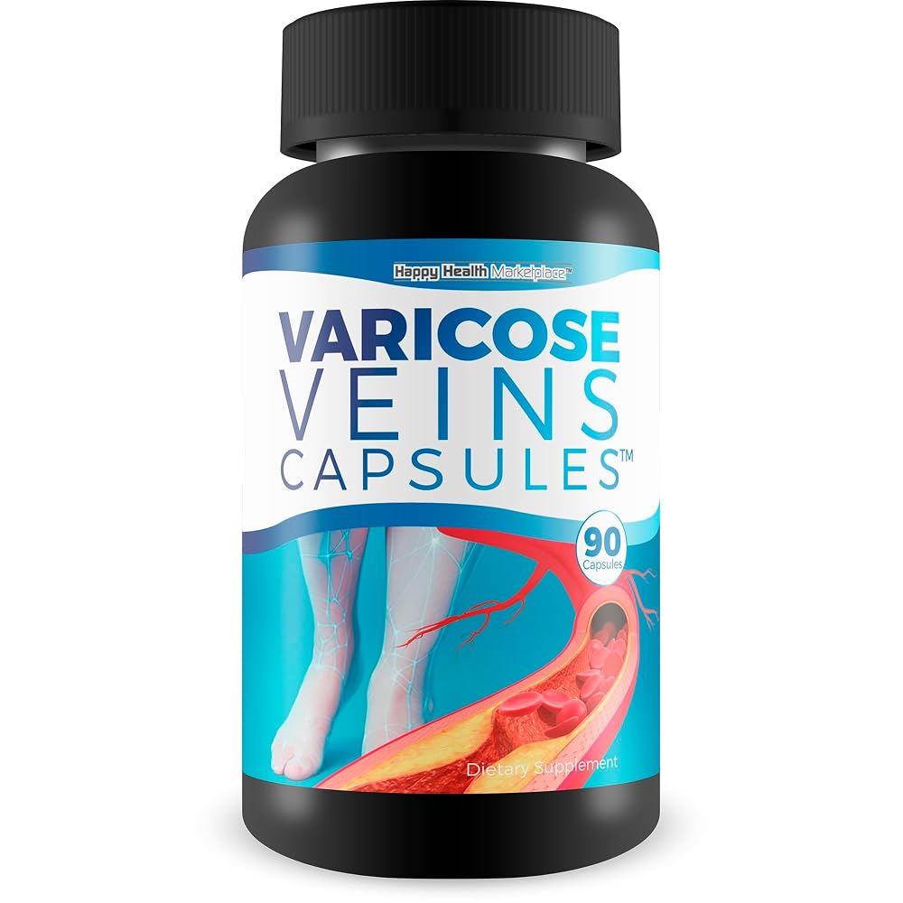 Happy Health Marketplace Varicose Veins Capsules - 90 Capsules