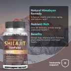 Van Paida Sugar Free Shilajit Gummies with Ashwagandha - 60 Gummies - image 3