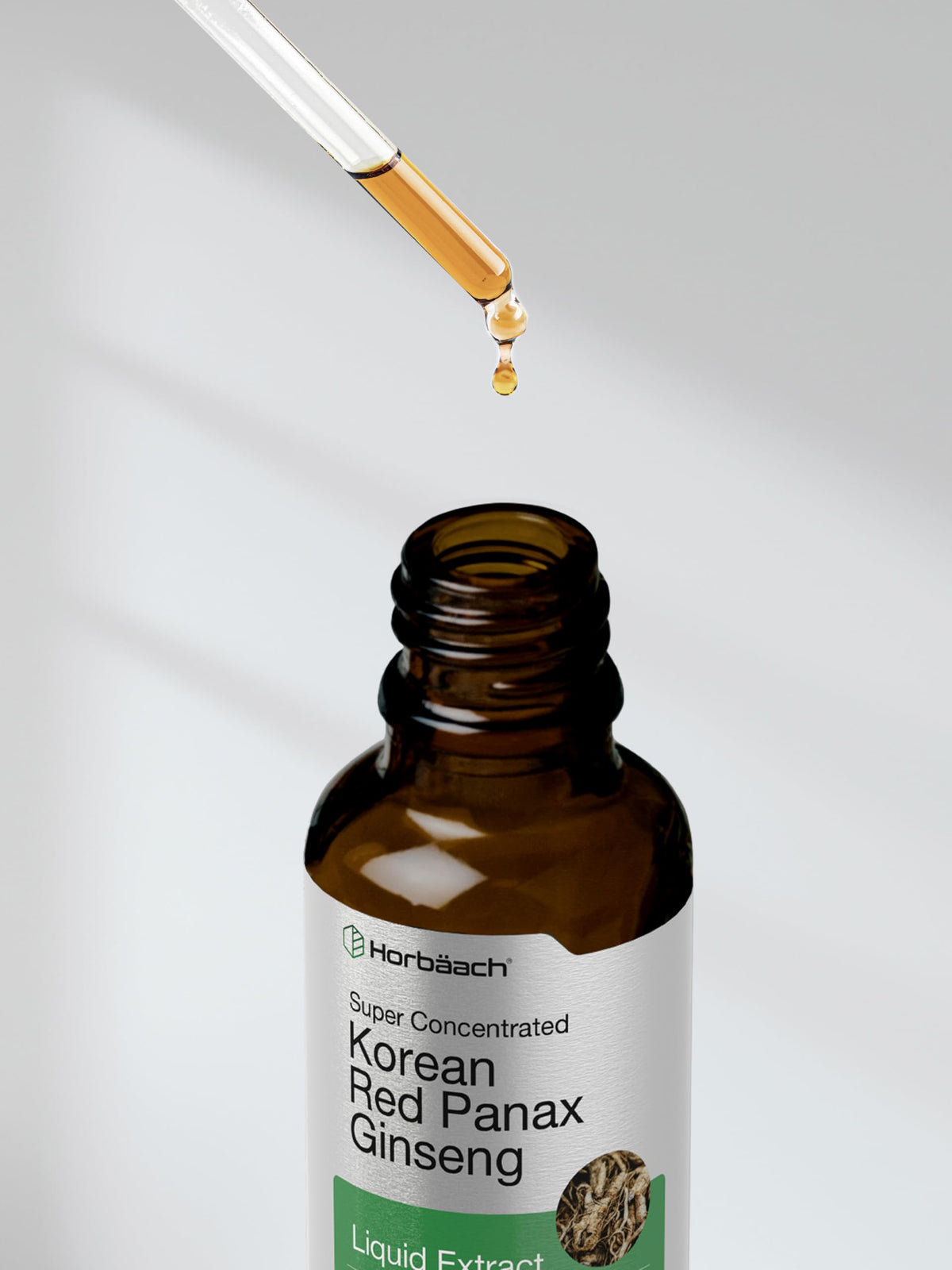 Horbäach Korean Red Ginseng Liquid Extract - 2 fl oz - image 8