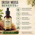 HERBALICIOUS Irish Sea Moss Raw Organic Drops - 2oz Bottle - image 5