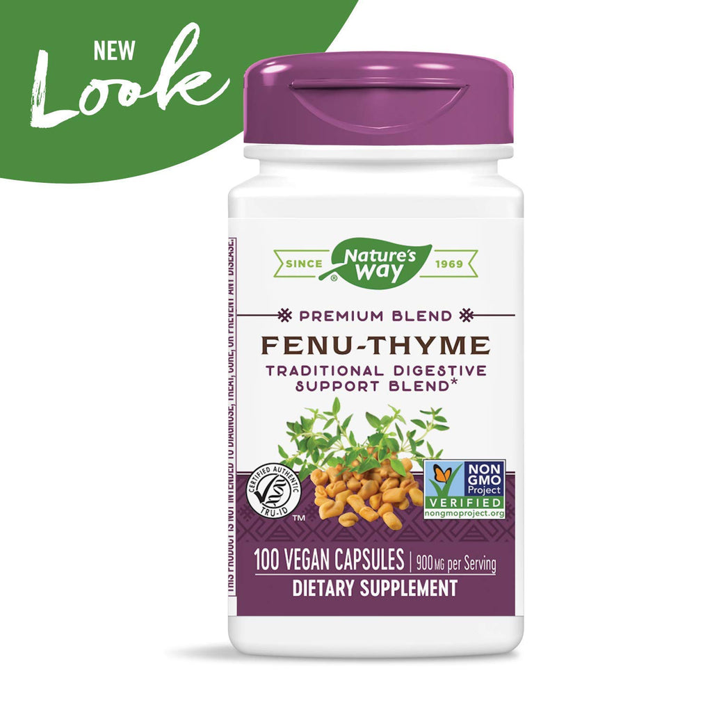 Nature's Way Fenu-Thyme Digestive Support - 100 Vegetarian Capsules - image 3