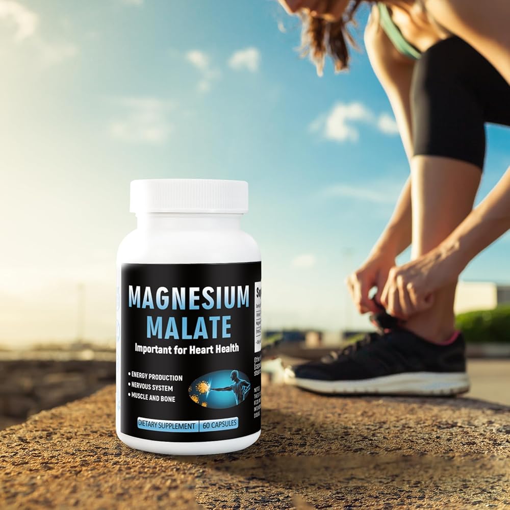 Laicuherb Magnesium 500 mg Bone and Muscle Support - 60 Vegetarian Capsules - image 2
