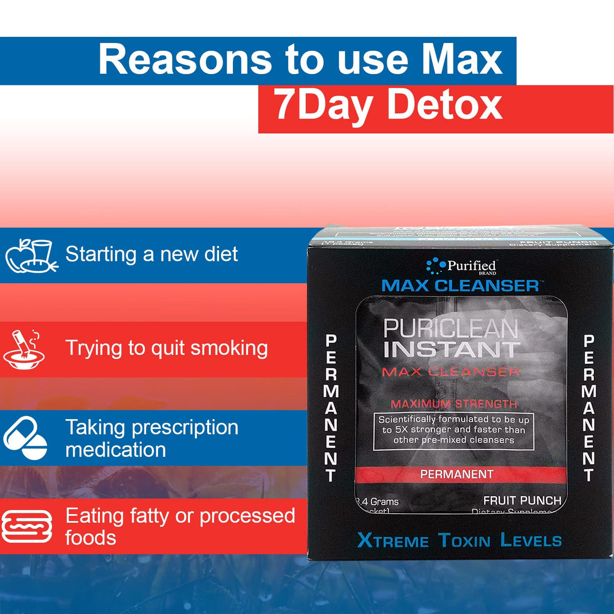 Wellgenix Puriclean Instant Max Cleanser - 7 Day Detox - image 5
