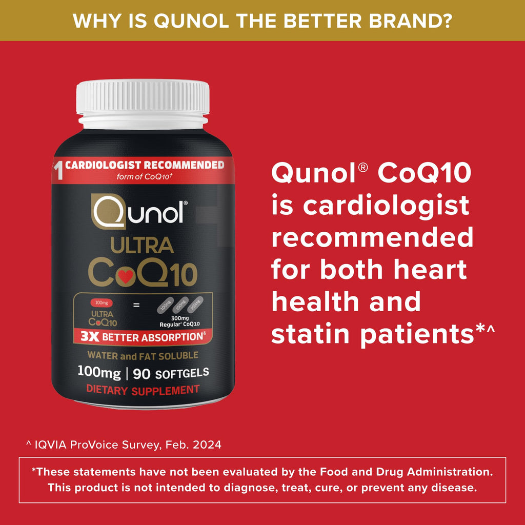 Qunol Ultra CoQ10 100mg Antioxidant - 240 Softgels - image 5