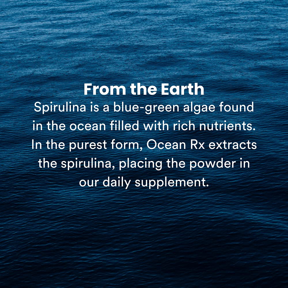 Ocean Rx Pure Blue Spirulina Capsules Superfood - 30 Count - image 8
