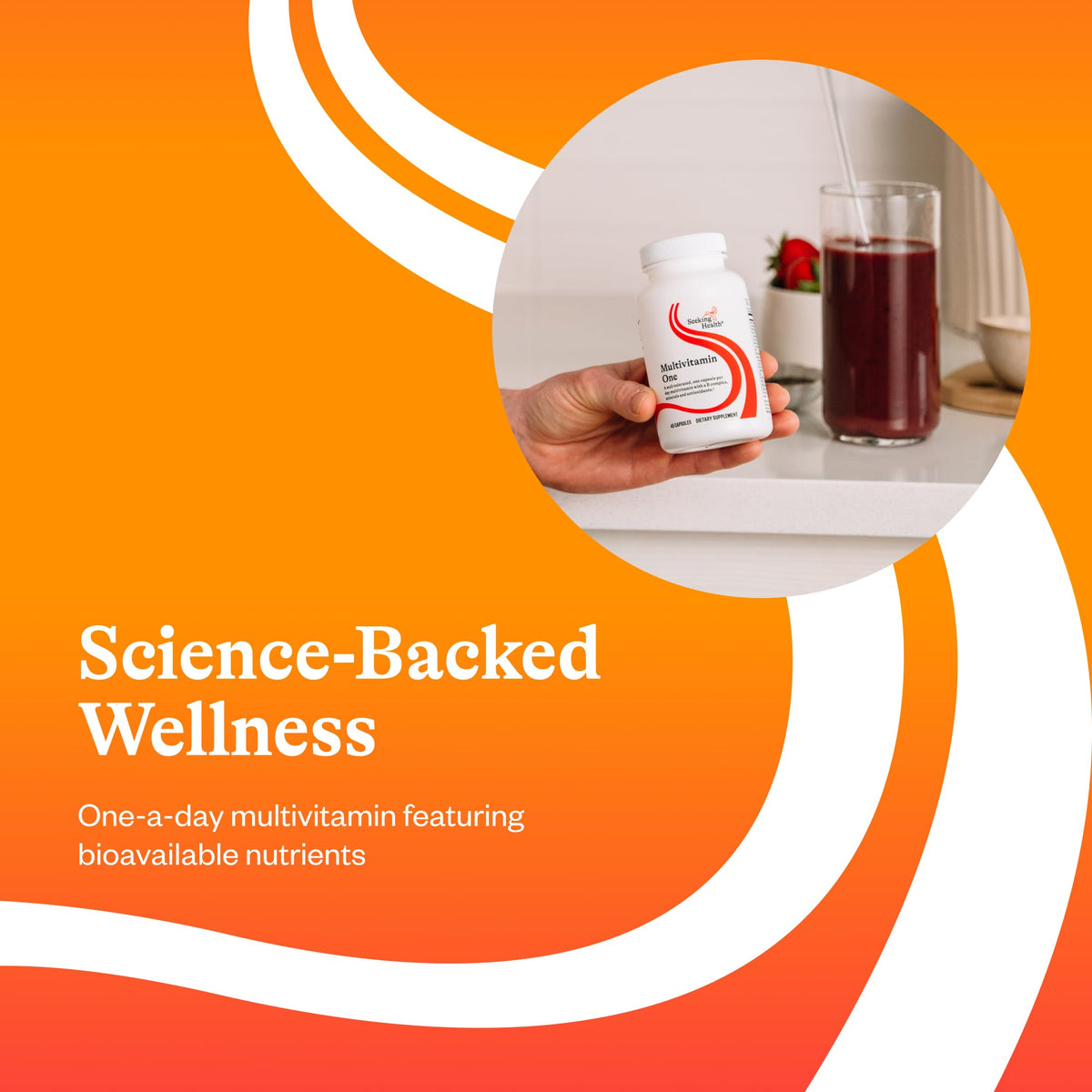 Seeking Health Multivitamin One with Zinc - 45 Capsules - image 4