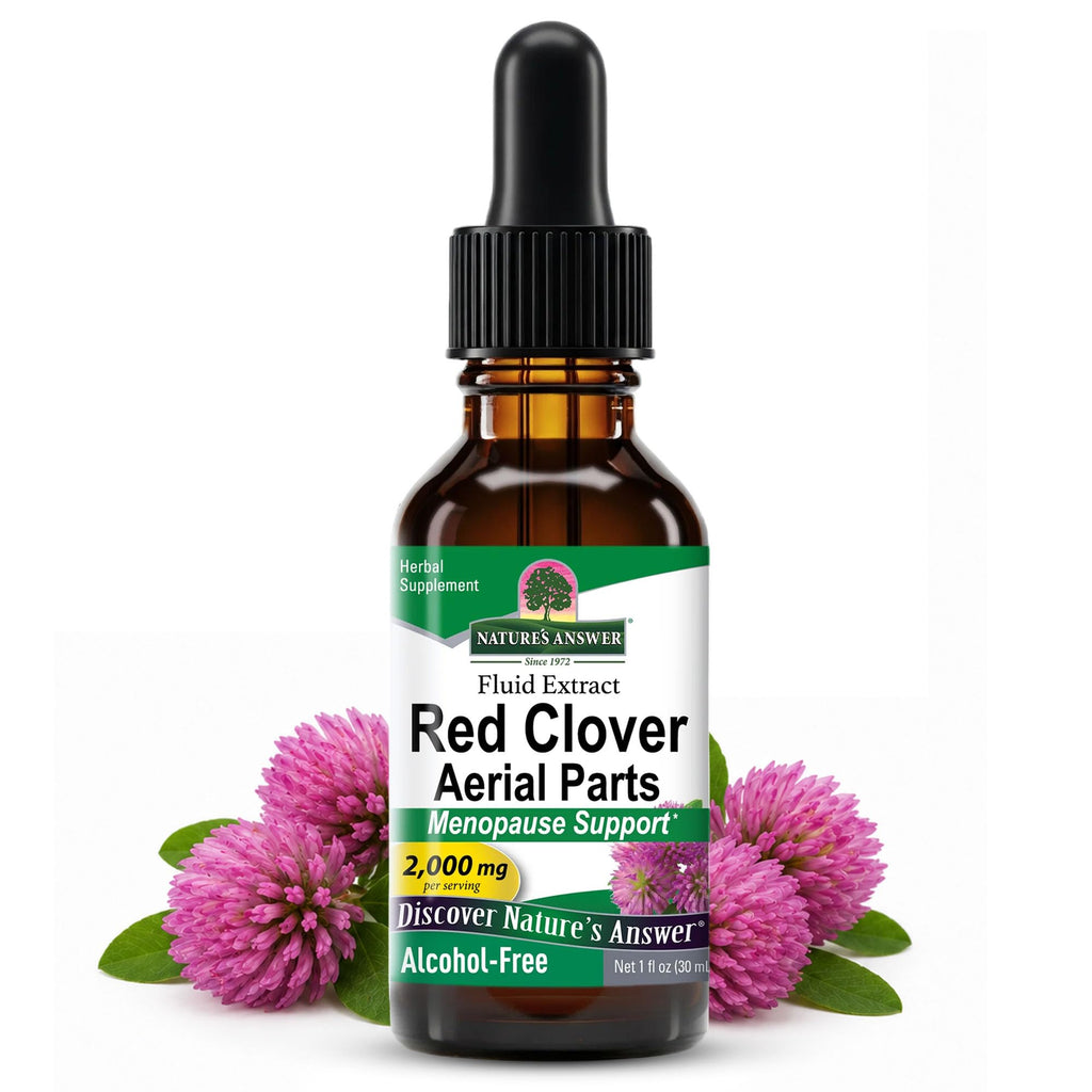 Nature's Answer Red Clover Extract Alcohol-Free Liquid - 1 Fl Oz