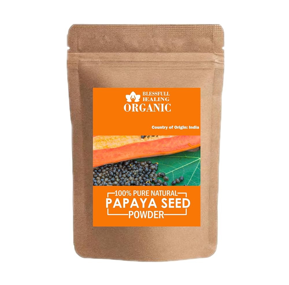 Blessfull Healing Organic Papaya Seed Powder - 200g