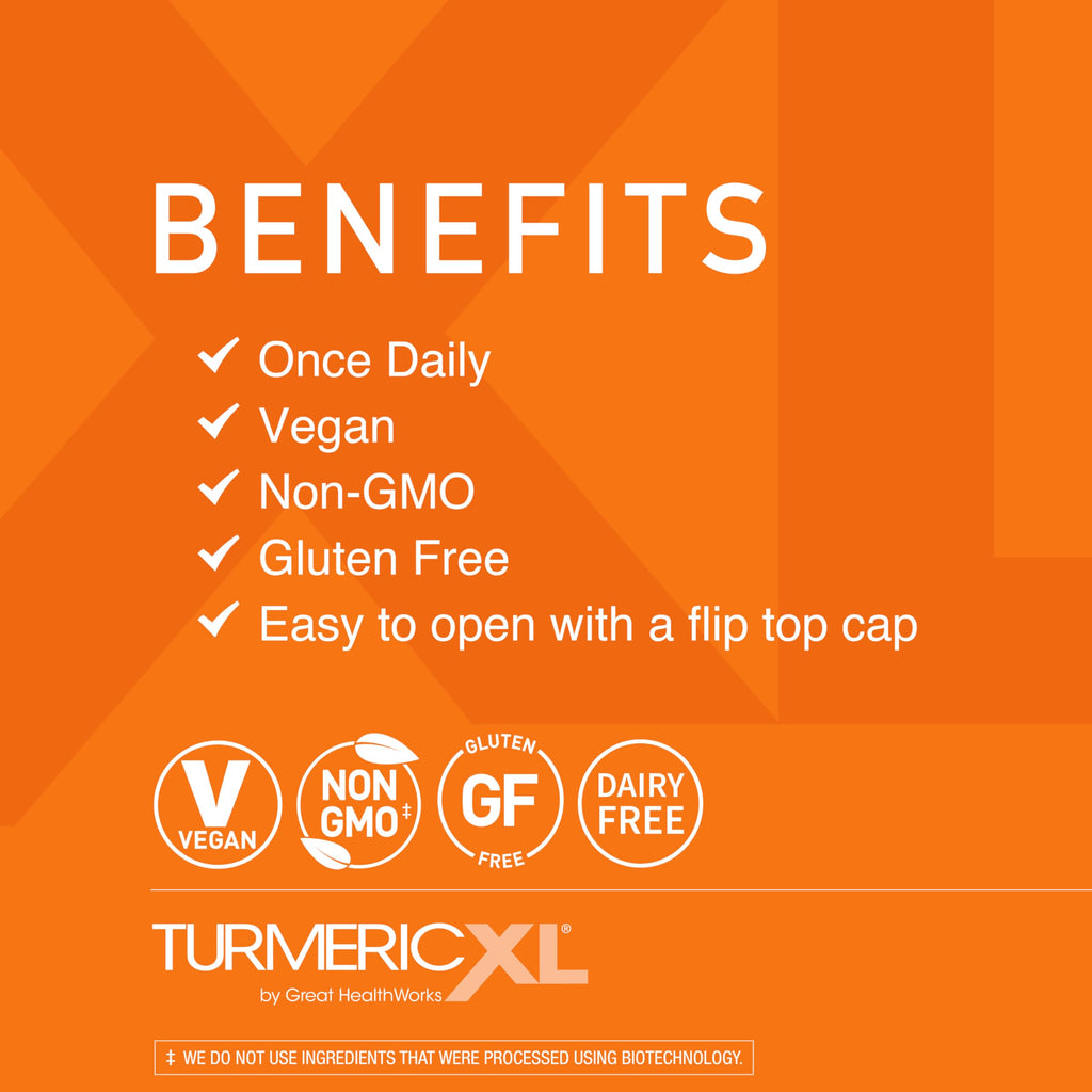 OmegaXL TurmericXL Joint Support Supplement 250mg - 30 Capsules - image 2