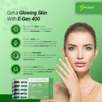 GENONE E-Gen 400 Vitamin E Capsules for Skin and Hair - 30 Capsules - image 5