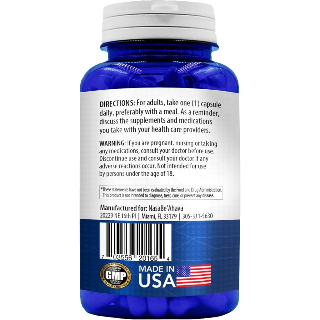 NasaBeahava Memory Supplement Brain Support - 200 Capsules - image 2