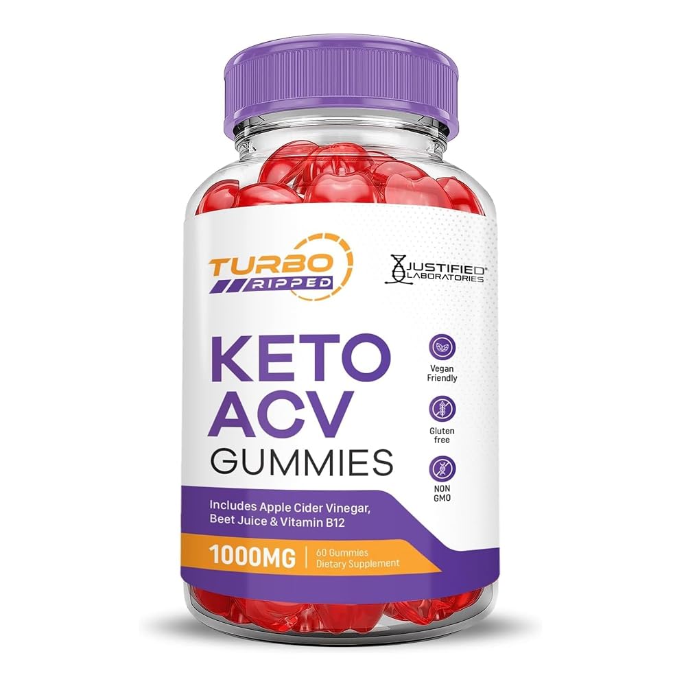 Justified Laboratories Turbo Ripped Keto Gummies 1000MG