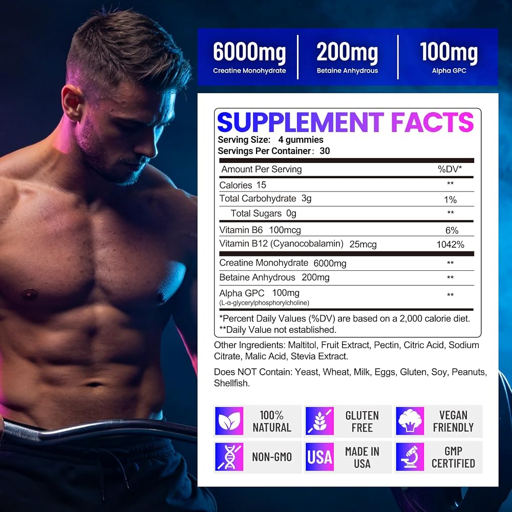 inGreens Creatine Monohydrate Gummies