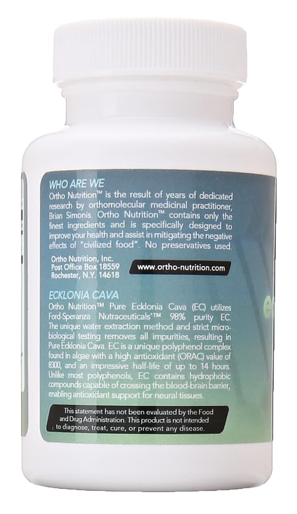 Ortho Nutrition Ecklonia Cava Extract 320mg - 60 Capsules - image 2
