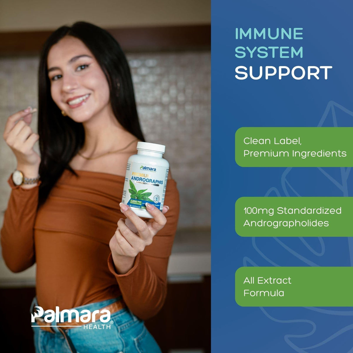 Palmara Health Andrographis Paniculata Supplement