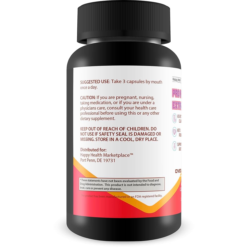 Happy Health Marketplace Pro Ketovia Extra Cleanse - 90 Capsules - image 3