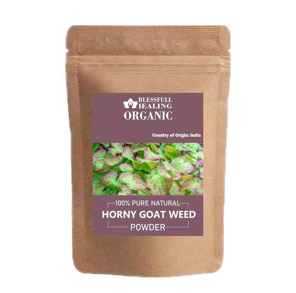 Blessfull Healing Organic Horny Goat Weed Powder - 200g