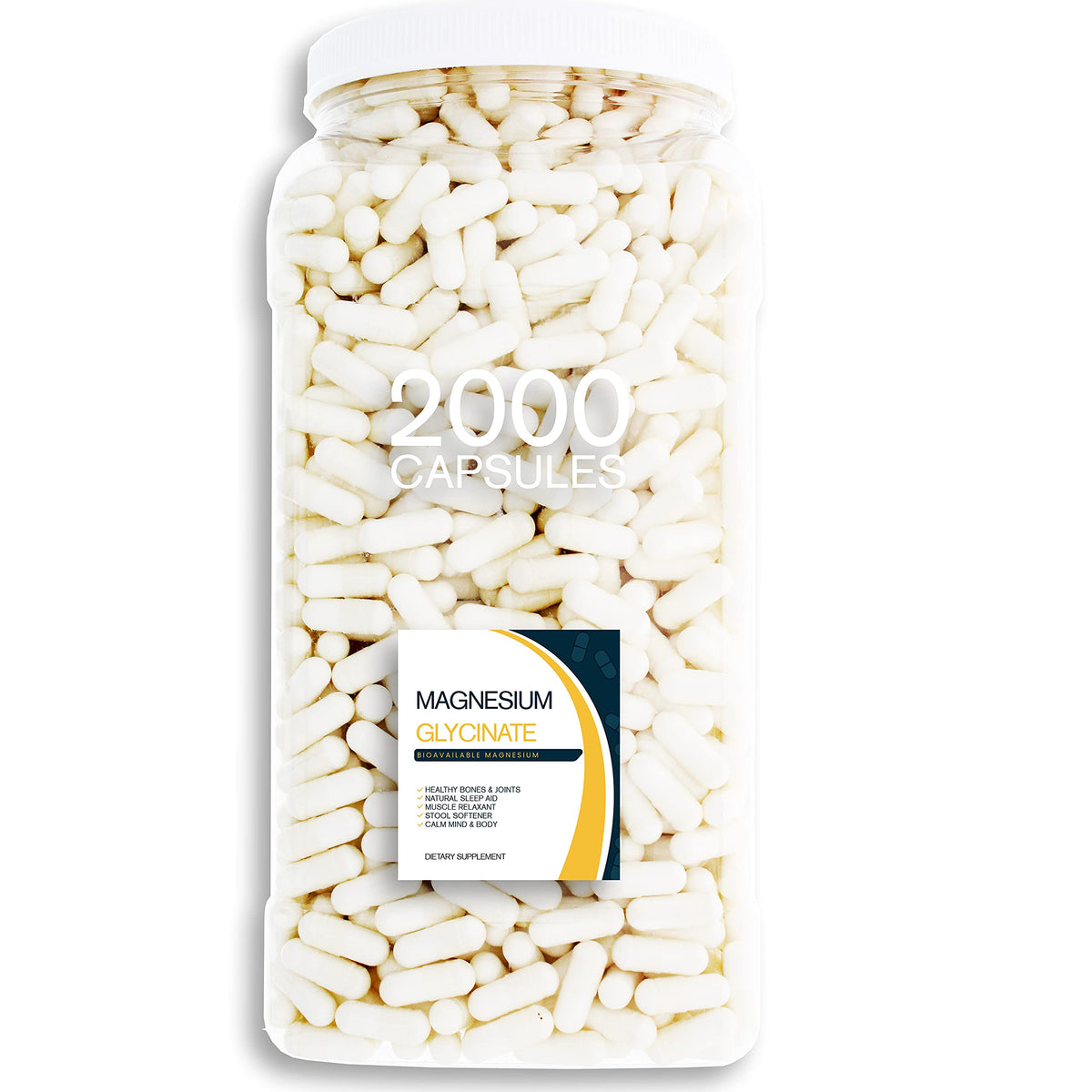 Bulk Buy Magnesium Glycinate - 400 mg Pure Mg2+ complexed
