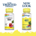 SOLARAY Fermented Beet Root Extract - 100 Vegetarian Capsules - image 2