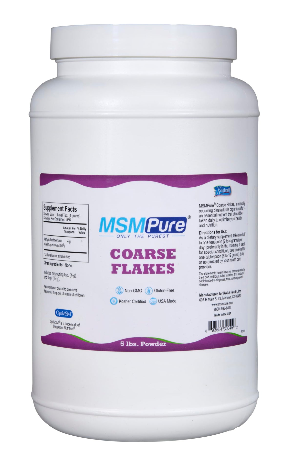 KALA HEALTH MSMPure Coarse Flakes