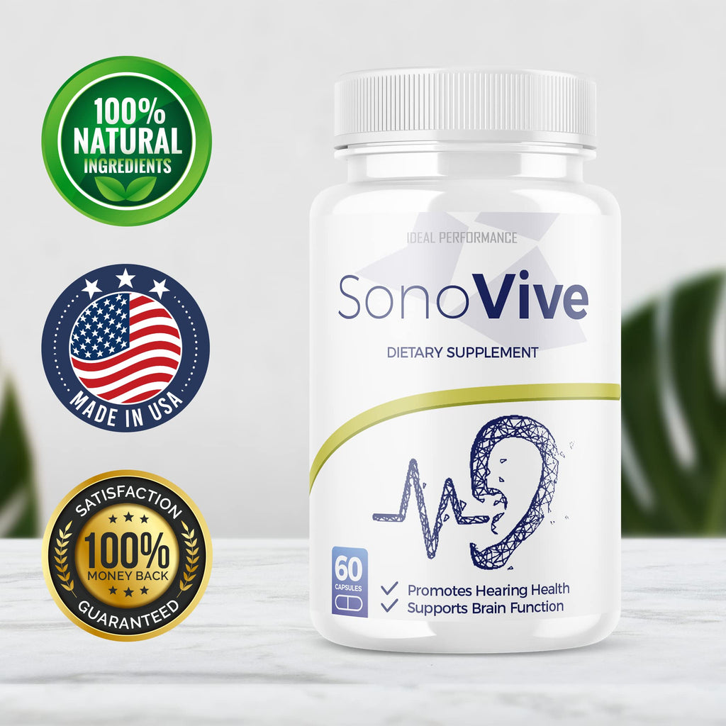 IDEAL PERFORMANCE Sonovive Capsules for Ear Comfort - 60 Capsules - image 2