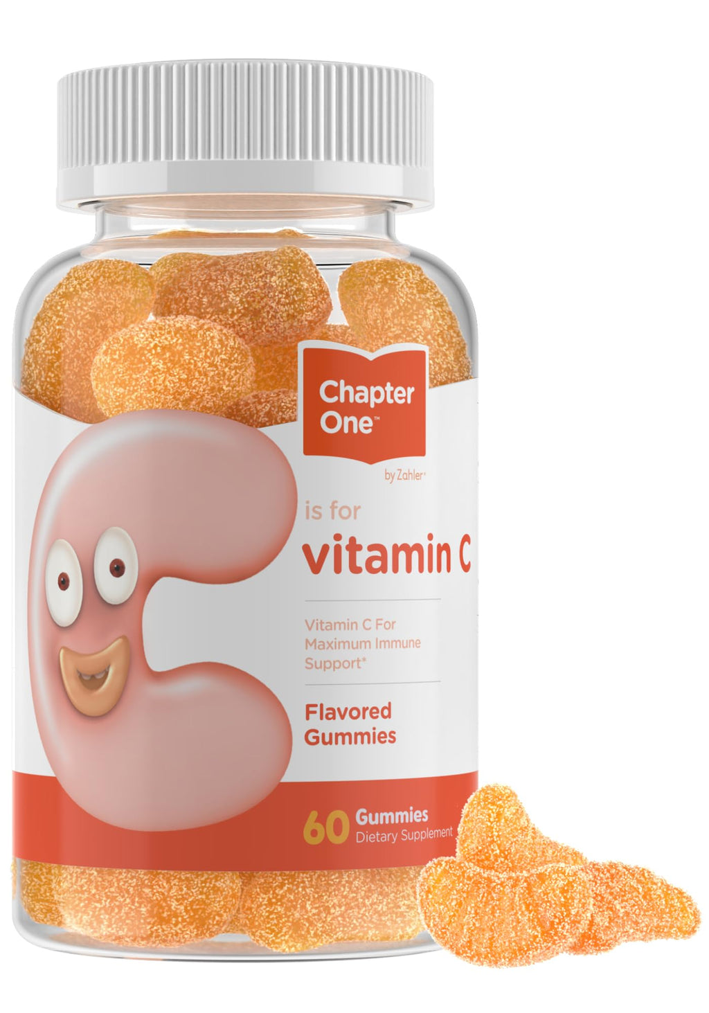 Zahler Chapter One Vitamin C Gummies for Immune Support - 60 Gummies