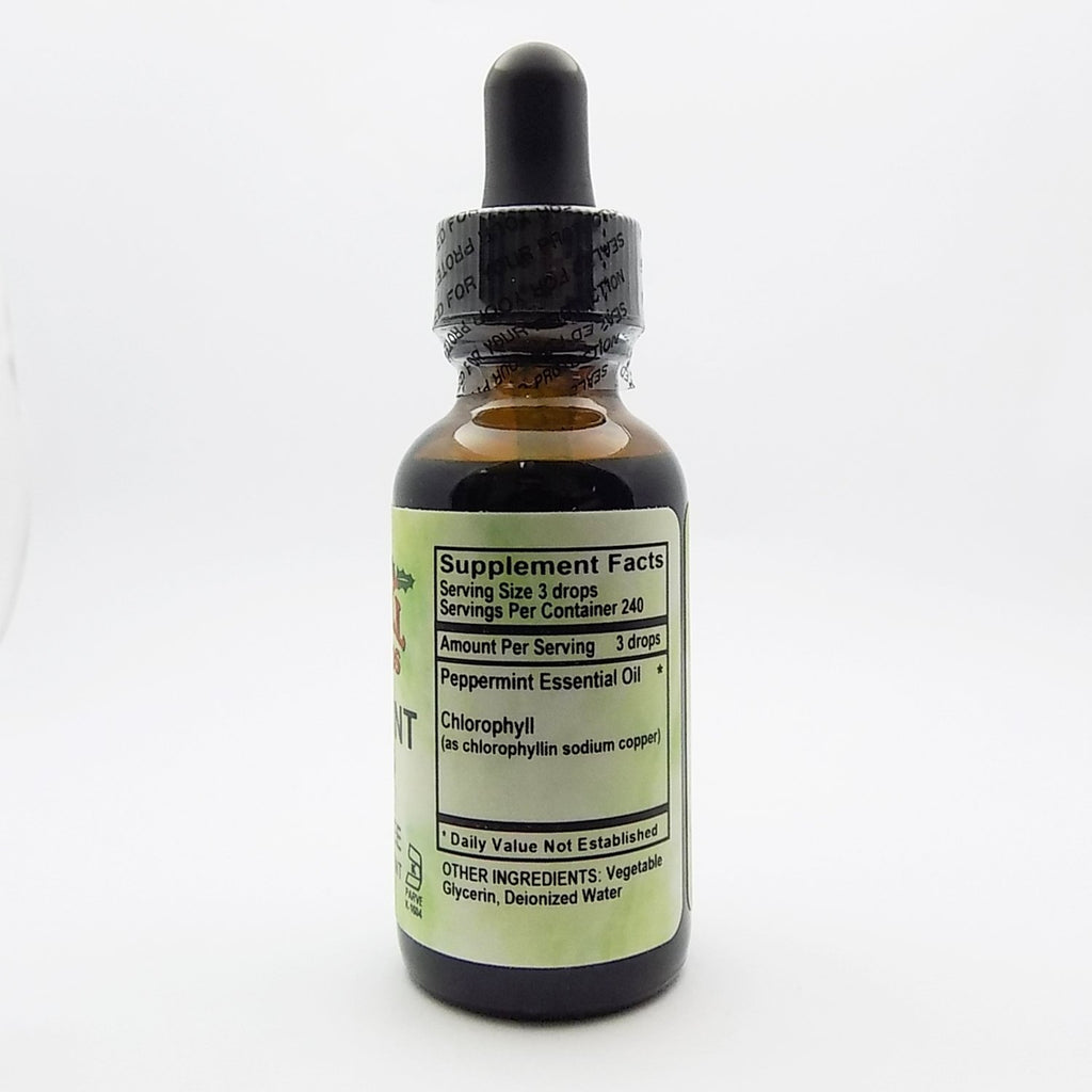 Holly Hill Health Foods Peppermint Spirits with Chlorophyll - 1 Fl Oz - image 2